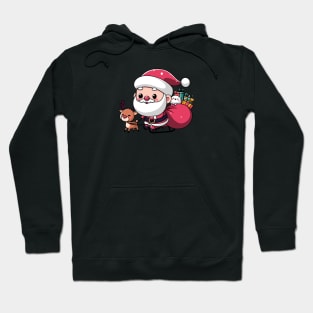 Cute Santa Claus Hoodie